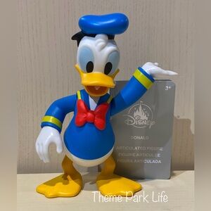 Disney World Parks Donald Duck Articulated Plastic Figure NEW
